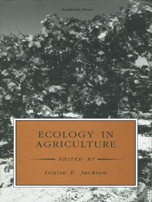 cover image of Ecology in Agriculture